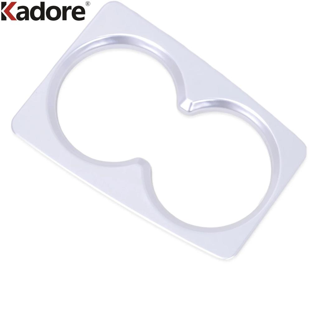 Car Front Water Cup Holder Frame Cover Trim For Mazda 3 Axela 2017 2018 For Mazda 6 Atenza 2018 Carbon Interior Accessories