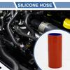 X AUTOHAUX Silicone Hose, Silicone Tube, Intercooler, Turbo, Intake Pipe, Red, Length 5.9 inches