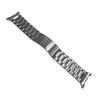 Cinturino in Metallo Titanio Senza Spazi per Samsung Galaxy Watch 8 Classic 46mm/44mm 40mm Cinturino Bracciale, Lunghezza Regolabile Rapida (Nessun attrezzo)