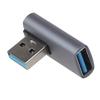 Right Angle USB To USB Adapter 90 Degree USB To USB 3.0 Converter Connector for Laptop 10Gbps Data Sync