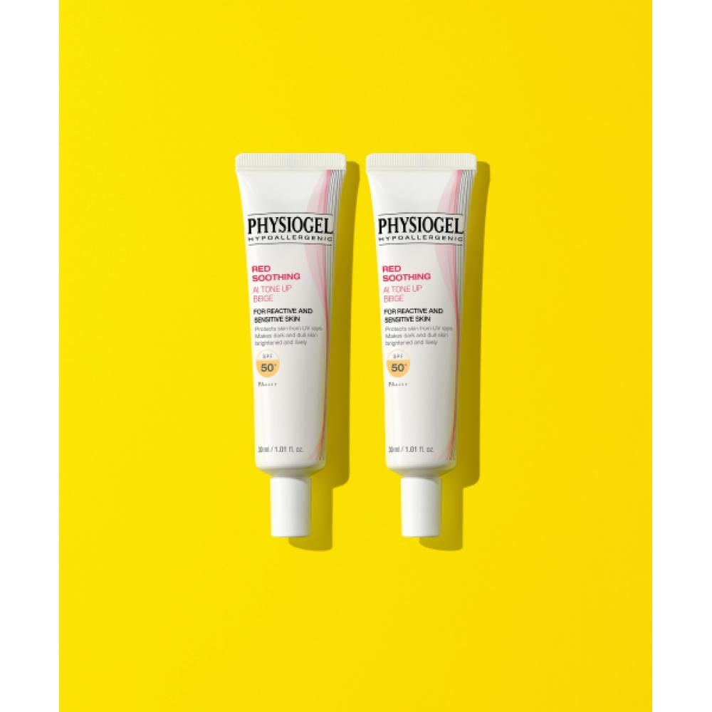 Physiogel Red Soothing Ai Tone Up Sun Beige 30ml X 2 NONE