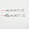 3D ABS For Mercedes-Benz A B C E G S ML SL CL GLA CLA Class 4MATIC 4 MATIC Trunk Lip Lid Letters Emblem Logo Badges PK1
