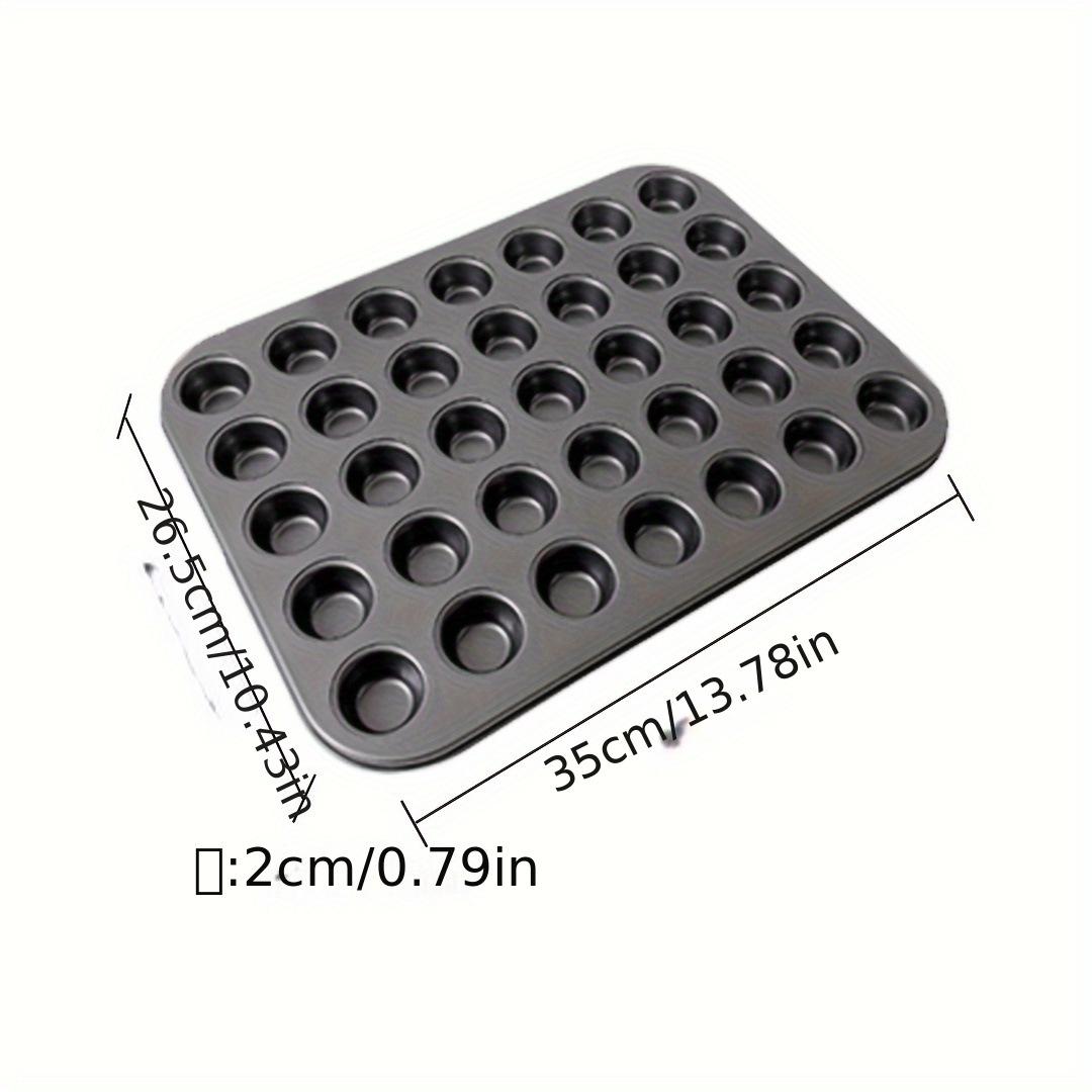 48-Piece Mini Muffin & Chiffon Cake High-Temp Resistant Baking Molds