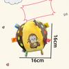 Funny Decompress Bite Resistant Dog Toy Dog Interactive Ball With Animal Patterns Ornament For Cleaning Tooth Chew Training Tool