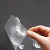 Hook Transparent Bathroom Wall Hanging Home Finishing Storage Tool Punch-free Continuous Row of Hooks Strong and Seamless Door Hanger