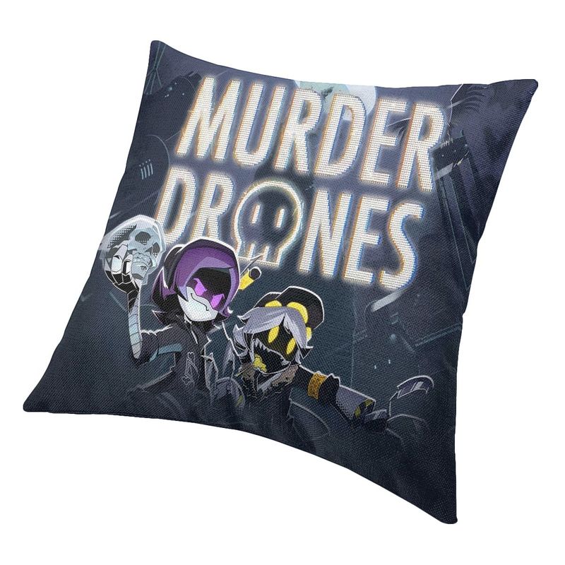 Custom Murder Drones N And Uzi Doorman Pillow Case Decor Home Nordic Cushions For Sofa Square Pillowcase