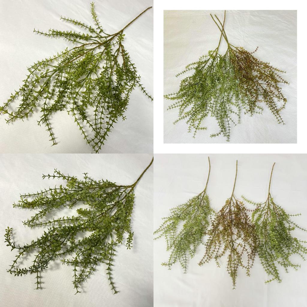 Artificial Greenery Stems Realistic Foliage Wedding Photography Props Home Dcor
