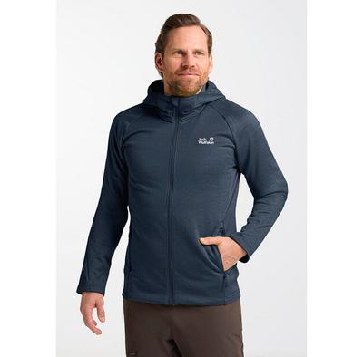 Jack Wolfskin Peak District Hooded FZ Fleece Jacket