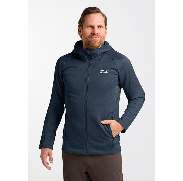 Флисовая куртка с капюшоном Jack Wolfskin Peak District Hooded FZ XXL