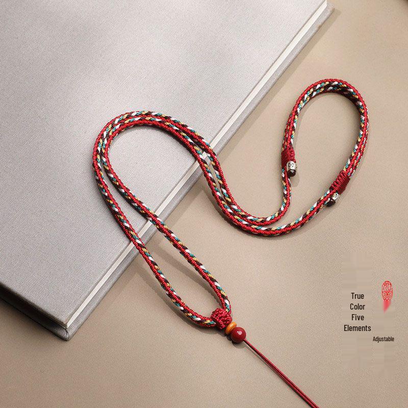 Year of the Dragon Five-Element Braided Pendant Necklace Cord