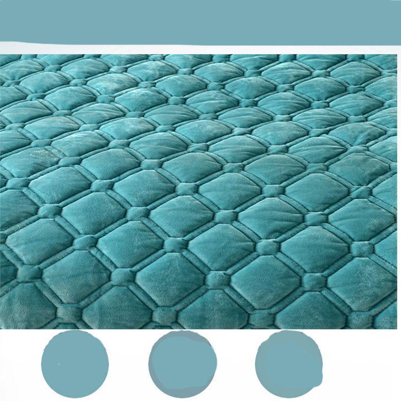 Crystal Velvet Pillowcase Quilted Thickened Warm Suede Flannel Short Plush Autumn and Winter Pillowcase