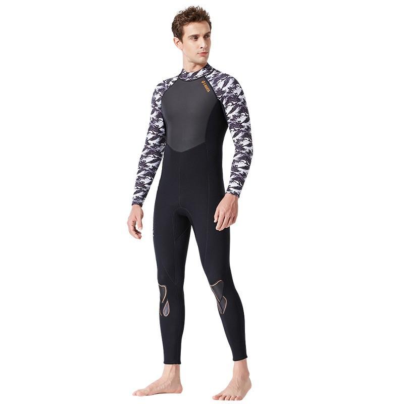 Mens Womens 1.5mm Full-Body Wetsuit Diving Snorkeling Surfing Swimming Warmth Protection Spring Fall Winter Use