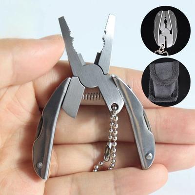 1pc Multi-function Tool Pliers MINI Portable Tongs Outdoor Sports Cycling Bike Repair Plier Pincers Camping Tools Portable