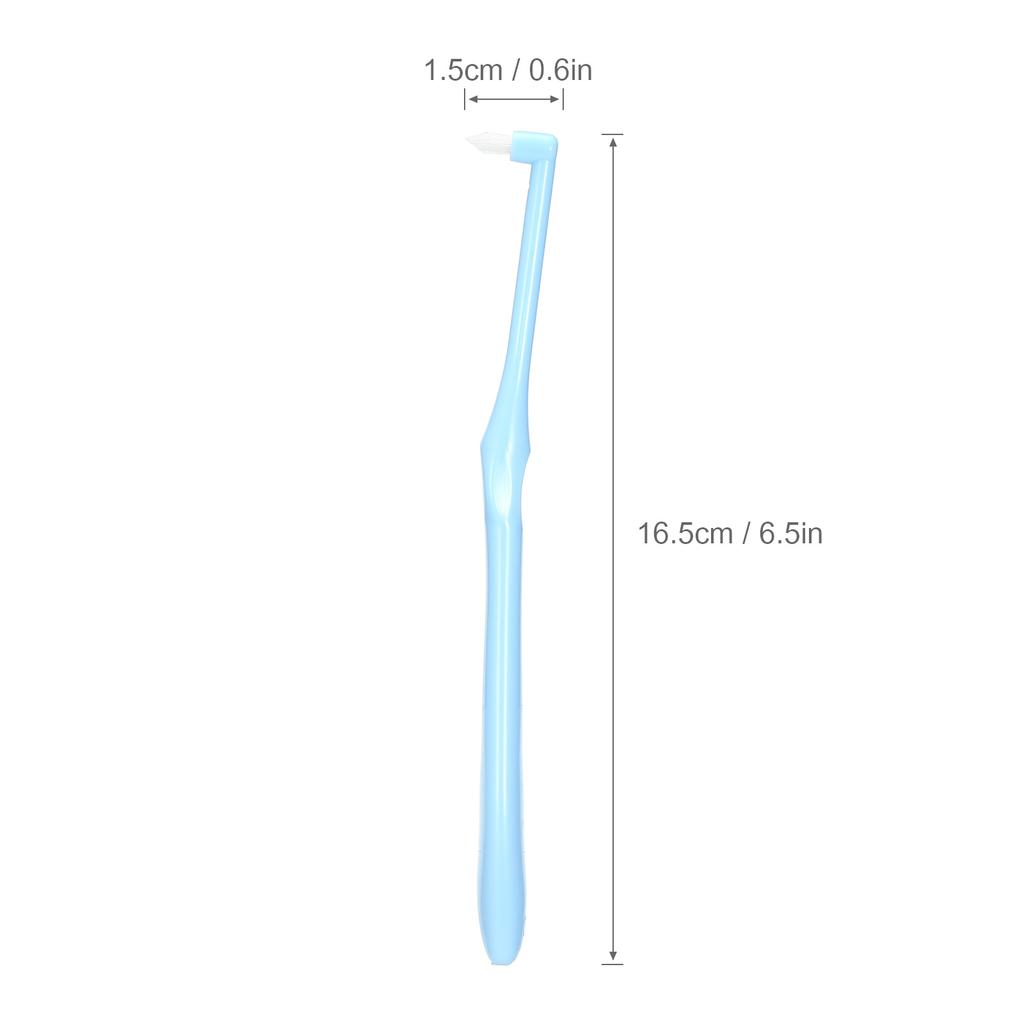 Orthodontic Toothbrush Interdental End-Tuft Tapered Brush Soft Bristle Orthodontic Braces Cleaning