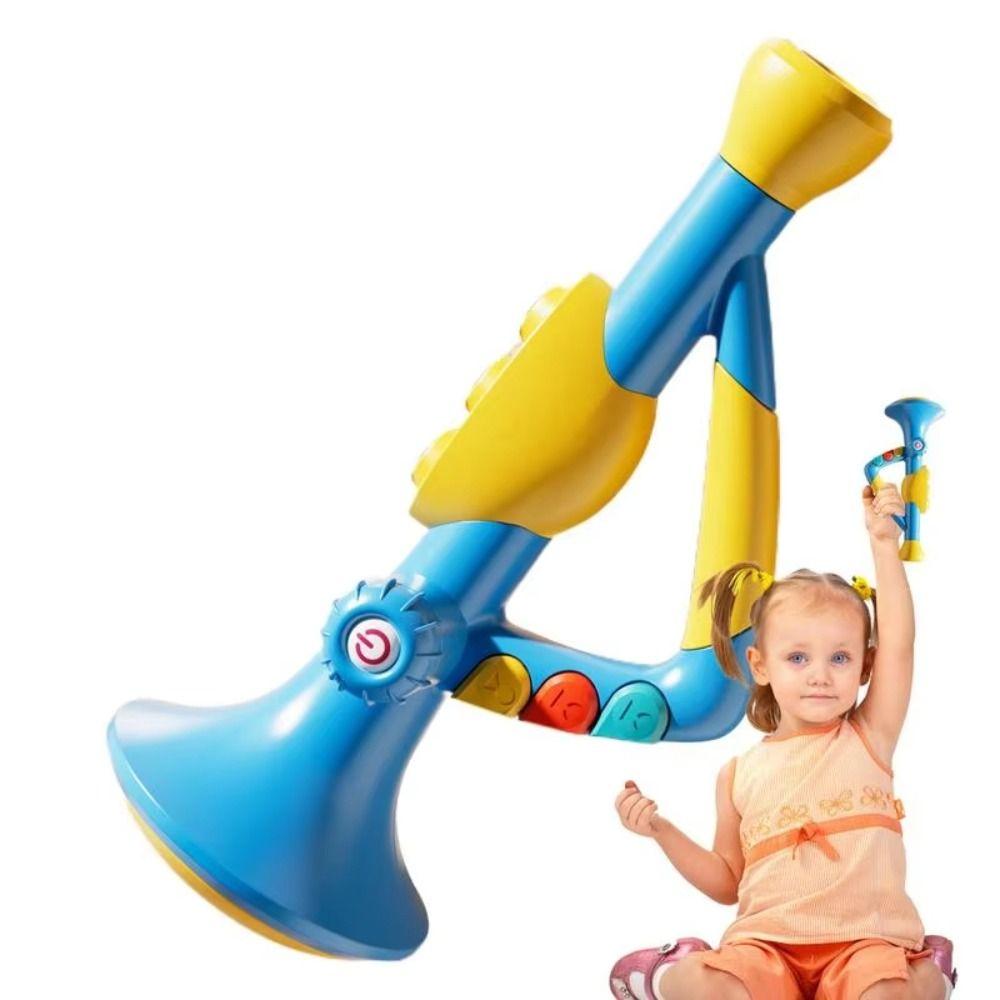 

Simulation Educational Music Toy Plastic Baby Horn Toy Birthday Christmas Holiday Music Horn