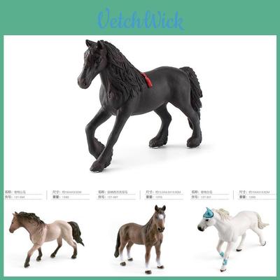 Realistic 7 Piece Horse Model Set Featuring Appaloosa Quarter Horse And Hanoverian Stallion For Decorative Display And Play