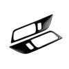 Inner Door Handle Bowl Panel Cover 2PCS For Ford Mustang 2024-25 GL Bright Black