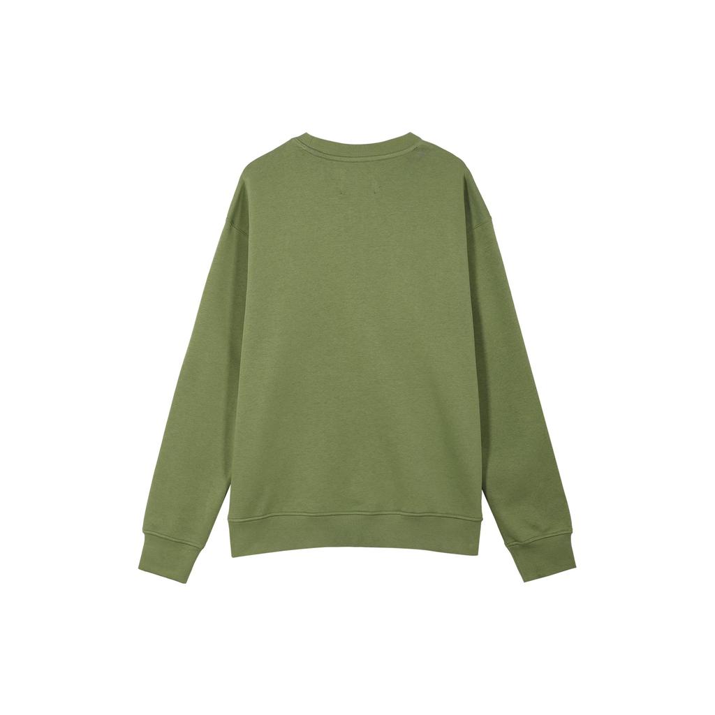 Jordan Sweatshirts Men's Green Crew Neck Moderate Regular (Unisex) Sweatshirts FJ7777 340