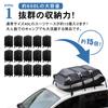 Mechanic CRAFT WORKS Capacity Roof Box for Direct Compatible with Sliding Rain Leak No Rails Light Easy Universal Roof Black [Automotive Supervised]