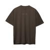 Summer Men's Short Sleeved Loose Fitting Large Solid Round Neck T-shirt Comfortable and Soft Pullover Breathable Fitness Sports Tops