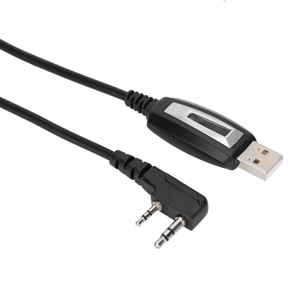 Program Walkie Talkie Programming Cable with CD Driver for Baofeng GT 3 UV 82 BF 888s Radio