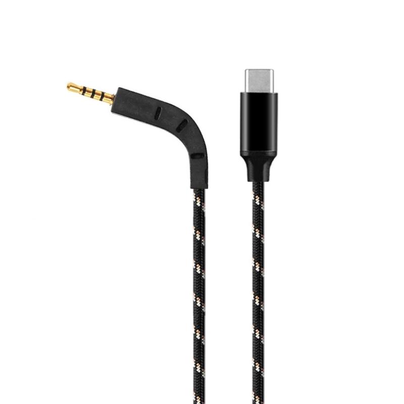 Durable Cable for B&W P7 Headphone Extension Cord Nylon/TPE Wire Improve Your Listen Experience Hifi Sound Cord 120cm