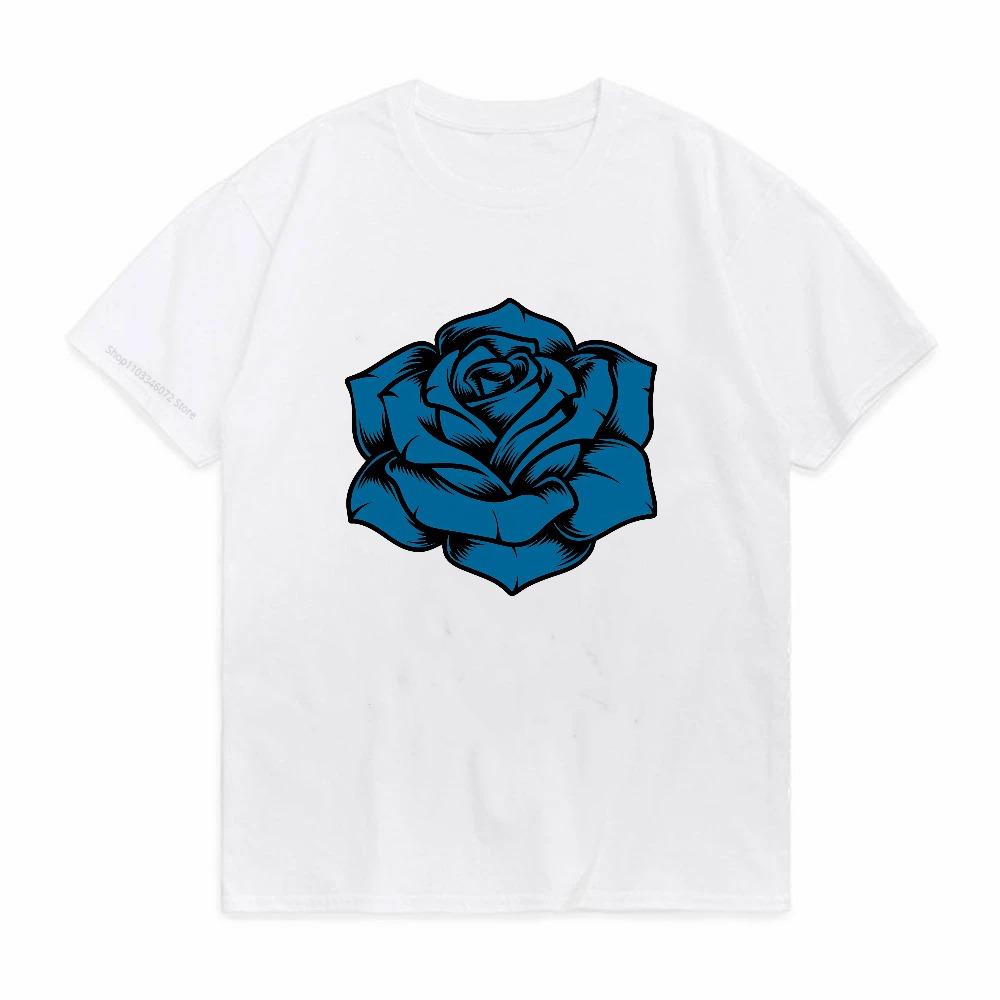 Blue Rose Evanescence Metal Rock Band Graphic Tee Unisex Unisex Cotton Summer Streetwear Tshirt