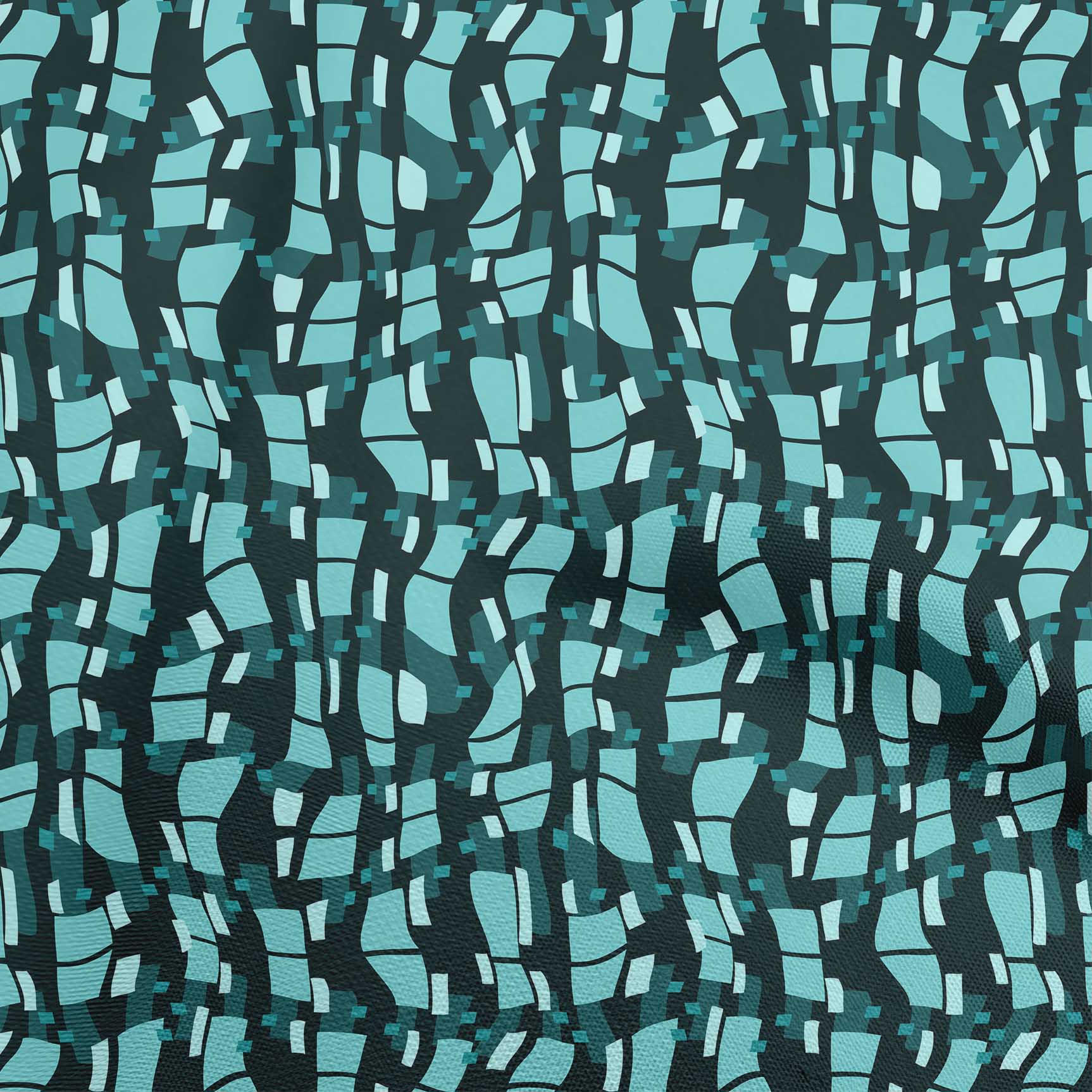 

OneOone Cotton Flex Brown Fabric Абстрактний одяг своїми руками Тканина для стьобання Тканина з принтом на ярди 40 дюймів 42 Inch Wide - Viscose Chiffon бірюзові зелений колір