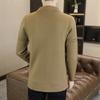 Hot Selling Men's Knitted Cardigan Sweater Jacket ins Trendy Threader Sweater Men's Clothing
