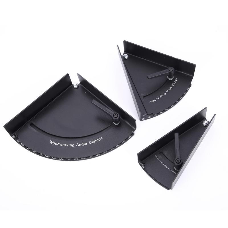 

Зажим с переменным углом Угловой зажим по дереву Деревообрабатывающий транспортир Прямоугольный зажим Регулируемый угловой зажим 45°