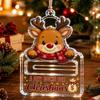 Acrylic Christmas Cash Gift Holder Ornament Clear Christmas Ornament  Cash Gift Presentation