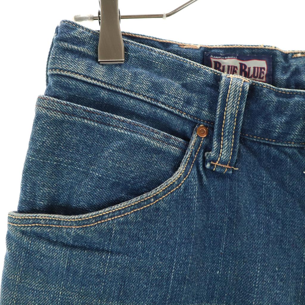 Blue Blue Made In Japan Boot Cut Denim Painter Pants W30 Wash Blue Women Used