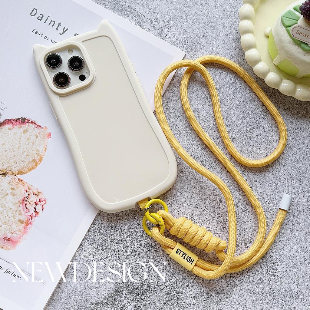 Simple Adjustable Mobile Phone Universal Lanyard Crossbody Rope Mobile Phone Long Lanyard Shoulder Strap Rope Lanyard Neck Rope