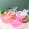 Mask Bowls Set Face Mixing Facial Masks Applicator Stirring Maker Measuring Tool Makeup Rubber Facials Bowl Tools