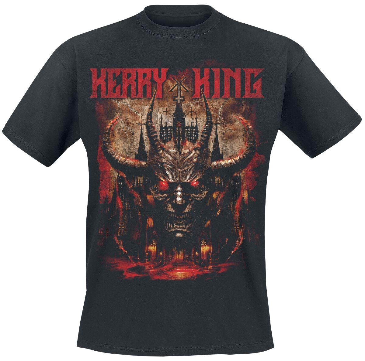 

Crew Neck T - Shirt with Kerry King Dark Demon Creative - Inspired Graphic Featuring Metal Art for Fans Kerry King 4XL