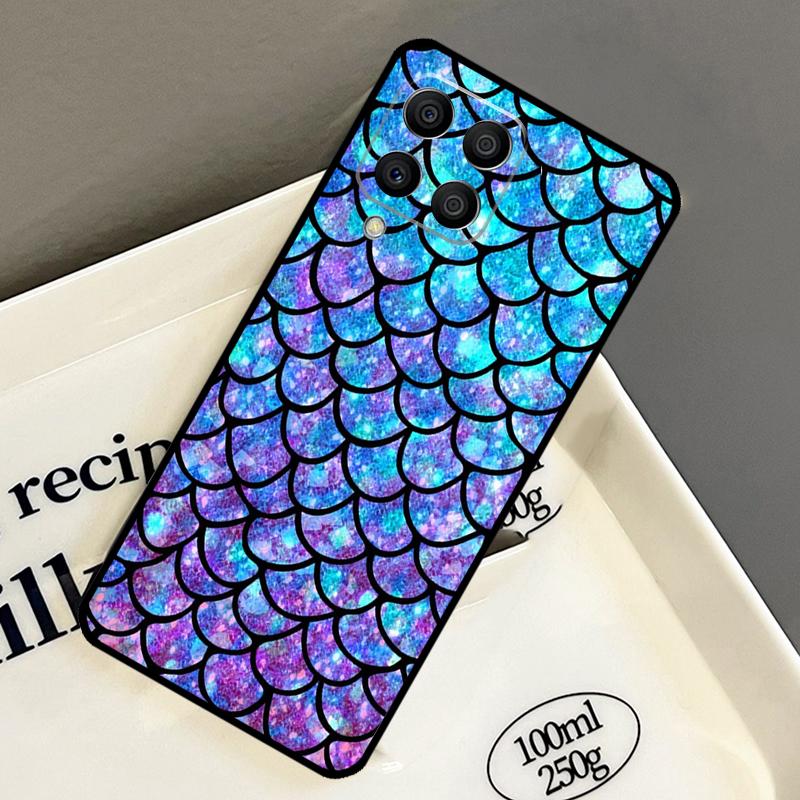 Mermaid Tail Scale Case For Samsung Galaxy M21 M31 M14 M34 M54 M33 M16 M36 M56 M53 M13 M12 M32 M52 M15 M55 M35