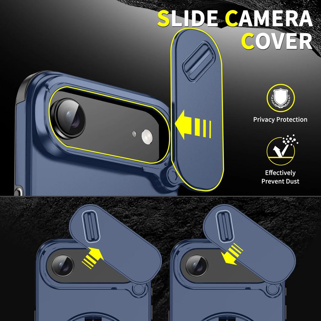 Case for Iphone Air 17 Pro Max 14 15 16 Plus 12 13 Iphone 17 Shockproof Coque Lens Protect Cover