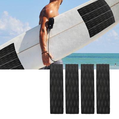4 Stück Surfbrett Traktionspads Surfbrett Deck Vordere Traktionspads Rutschfestes Deckpad Gripmatte Ersatz Surfzubehör