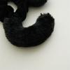 Black Cat Themed Hair Accessories Plush Halloween Styling Tools Cute Animal Ear Hair Ties Party Decorative Headwear