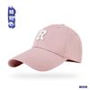 Korean Style R Baseball Cap Women Men Adjustable Wide Brim Sun Hat Cotton Casual Sport