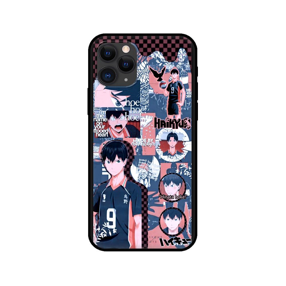 Black Tpu Case for Iphone 5 5s Se 2020 6 6s 7 8 Plus X 10 XR XS 11 12 Mini Pro MAX Back Cover  Miya Atsumu Haikyuu