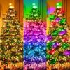 Solar LED Fairy Light Copper Wire Garland Light Waterproof 8 Modes String Lights Christmas Party Garden Solar Lamp Decoration