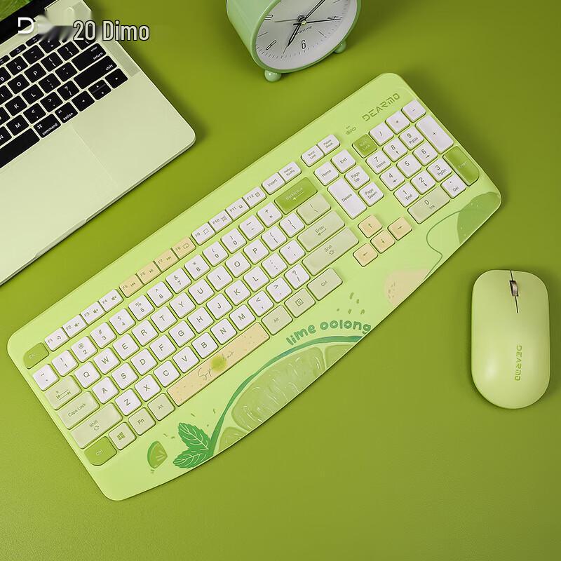 

DEARMO MK8800 Colorful Series 2.4G Wireless Keyboard Mouse Combo