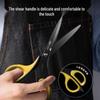 Deli 210mm Ergonomic Anti-Rust Black Blade Scissors