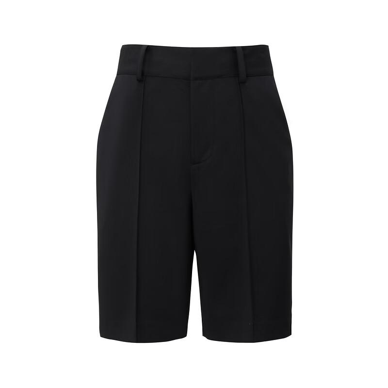 LESS Women's Straight-Leg Casual Cropped Pants