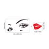 Beautiful Women Face and Red Lips Wall Sticker Home Living Room Bedroom Decoration