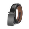 Men's Two-Layer Cowhide Leather Belt with Automatic Buckle - Versatile Business Style