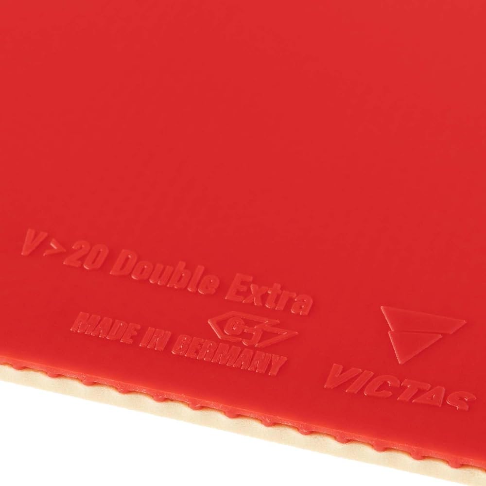 Victas V>20 Double Extra Table Tennis Rubber Red MAX 200080