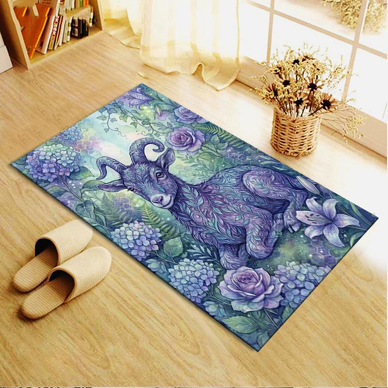 2025 New Goat Demon Carpet Rug for Living Room Bedroom Home Sofa Decoration,Kids Play Non-slip Floor Mat142