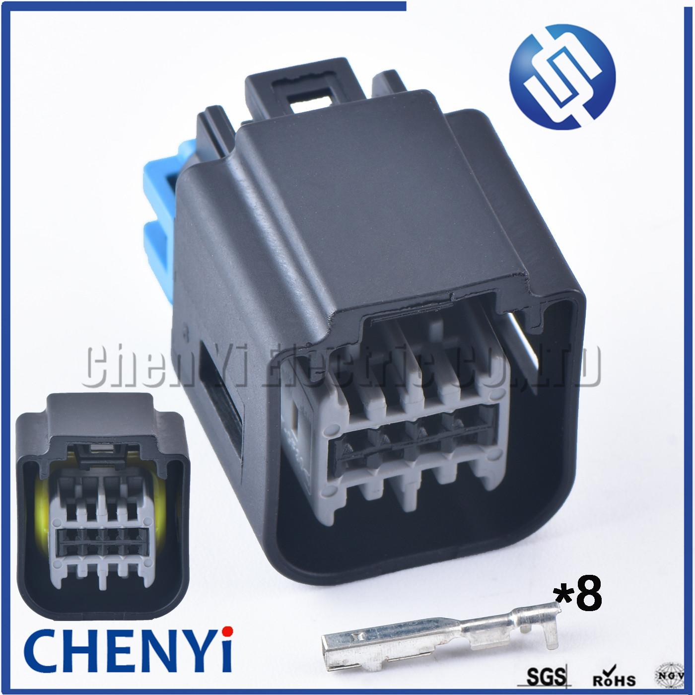 8 Pin Automotive Waterproof Steering Machine Assembly Plug Wiring Harness Cable Connector 13572498 for Geely Boyue 8P